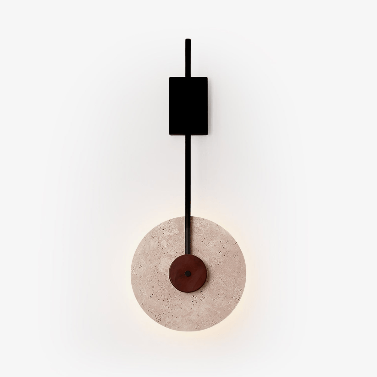 Elysia Travertine-Wandleuchte