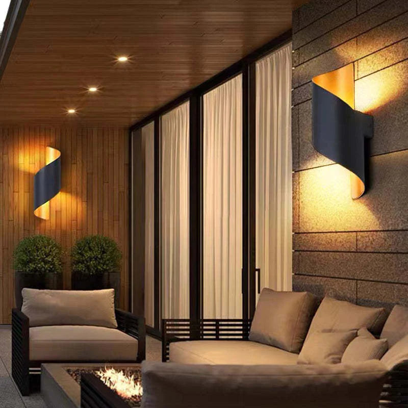 Ray Modern LED Innenwandleuchte Metall Wohnzimmer Schlafzimmer