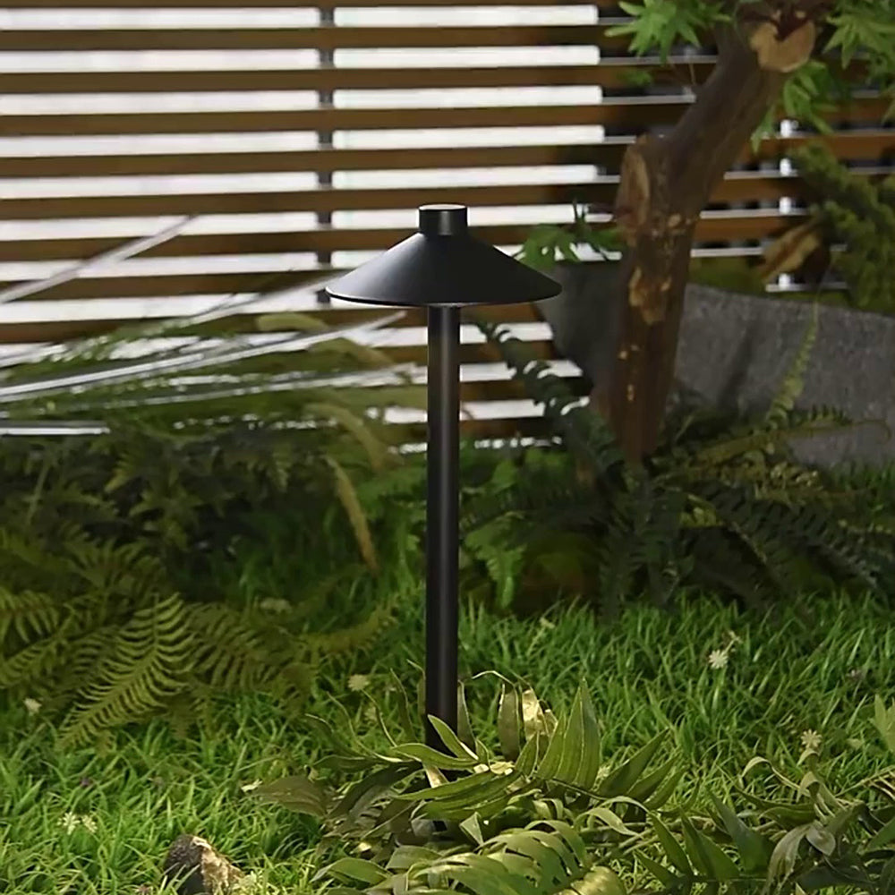 Arisha Modern Design LED Außenleuchte Solar Schwarz Garten Metall