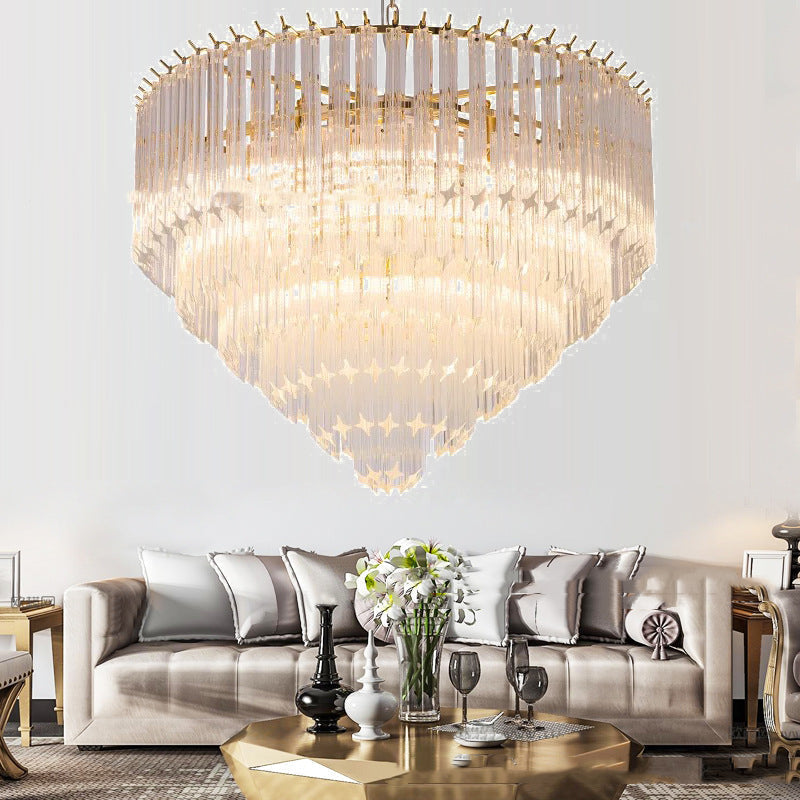 Silva Modern Luxus Arisha LED Pendelleuchte Glas Wohnzimmer