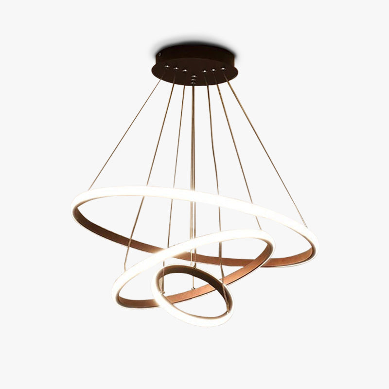 Arisha Pendelleuchte Modern Ring LED Ess/Schlaf/Wohnzimmer