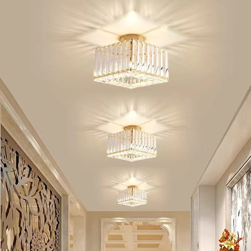 Arisha Kreative Deckenleuchte Gold/Schwarz Balkon/Korridor