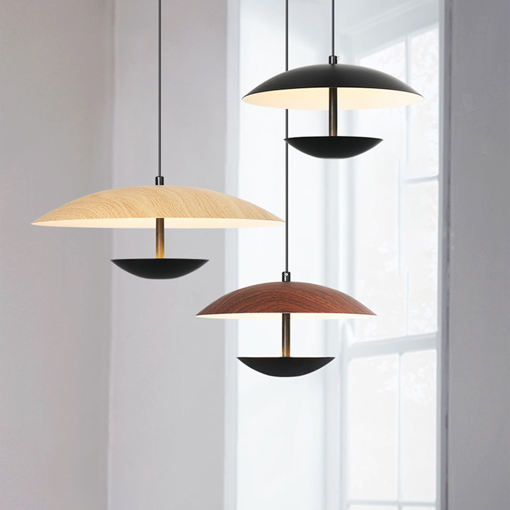 Arisha Nodic Pendelleuchte Wohnzimmer/Schlafzimmer Holz/Braun