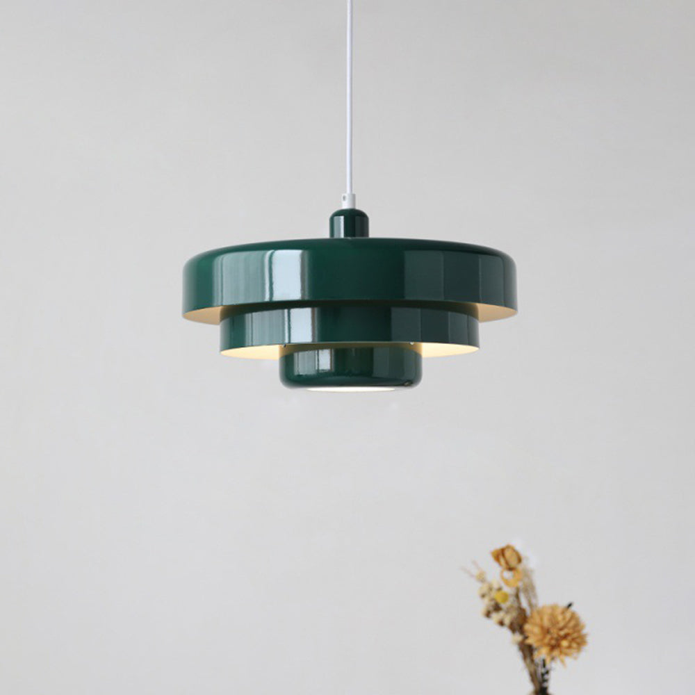 Aria Pendelleuchte Orange/Grün/Weiß Modern LED Wohnzimmer