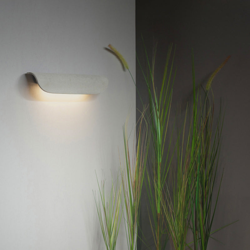 Ray Modern LED Wandleuchte Außen/Innen Weiß/Schwarz Garten/Flur