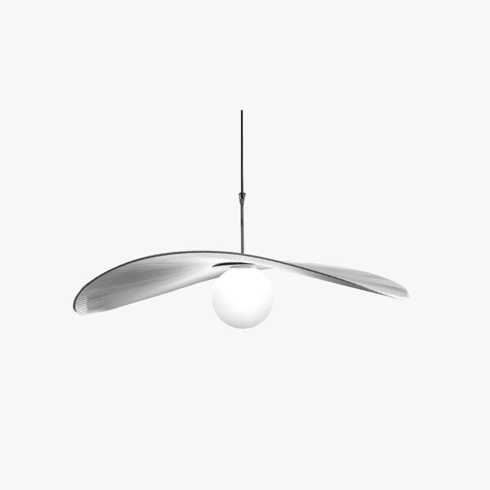 Ritta Modern LED Pendelleuchte Weiß/Blau, Esstisch, Metall Glas