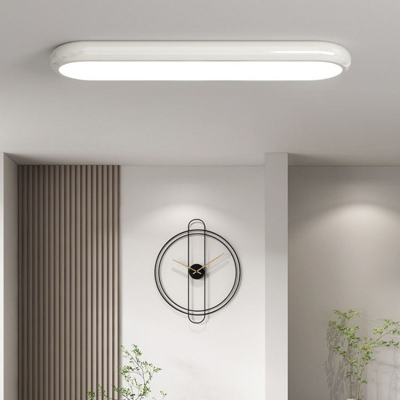 Muto Modern LED Deckenleuchte Schwarz Gelb Weiß Wohnzimmer