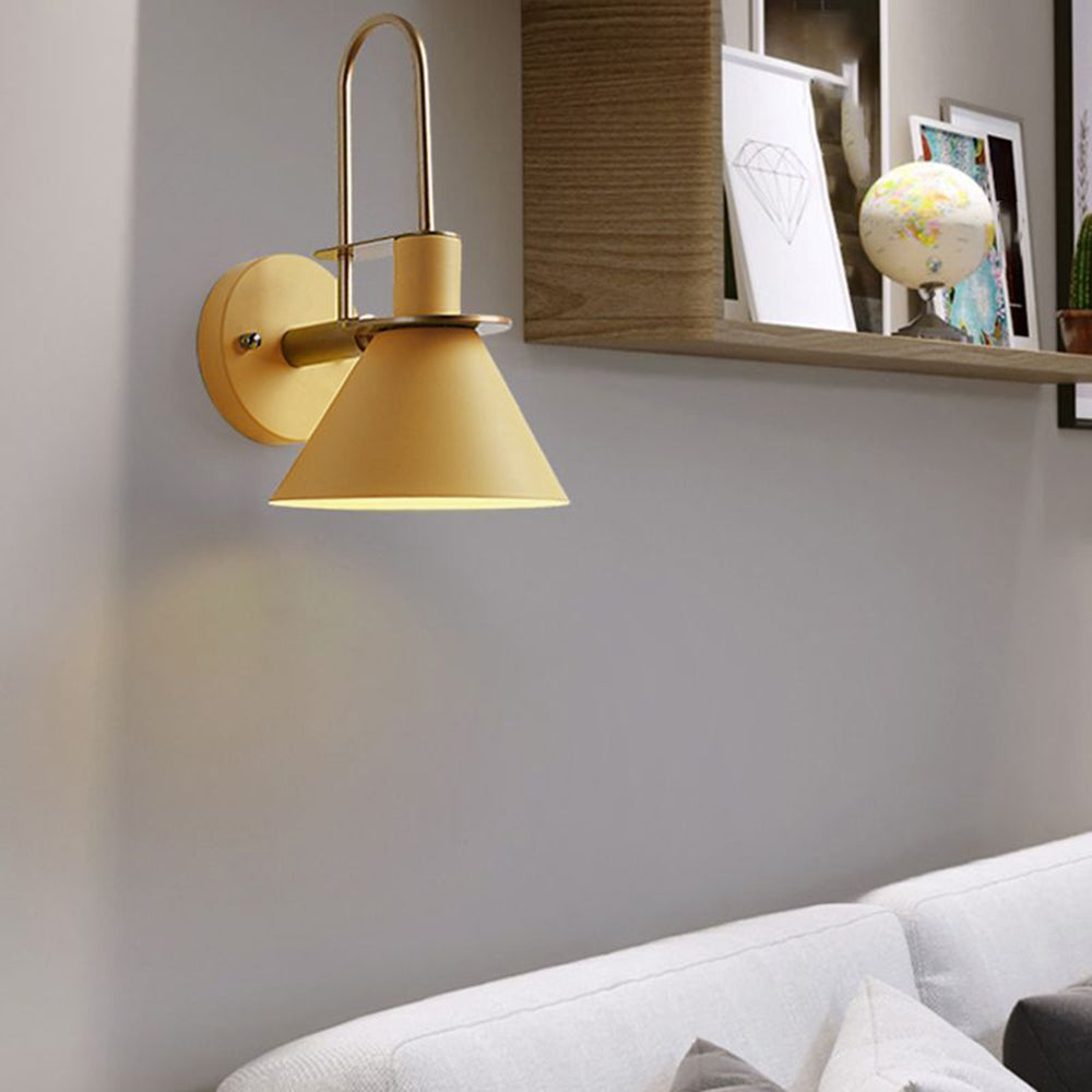 Valentina Vintage LED Wandleuchte Innen 6 Farben Bade/Wohnzimmer Metall