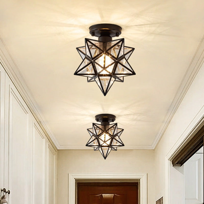 Arisha Design LED Deckenleuchte Metall Schlafzimmer