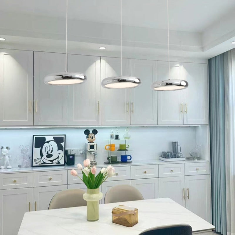 Arisha Modern LED Pendelleuchte Schwarz Metall Schlafzimmer