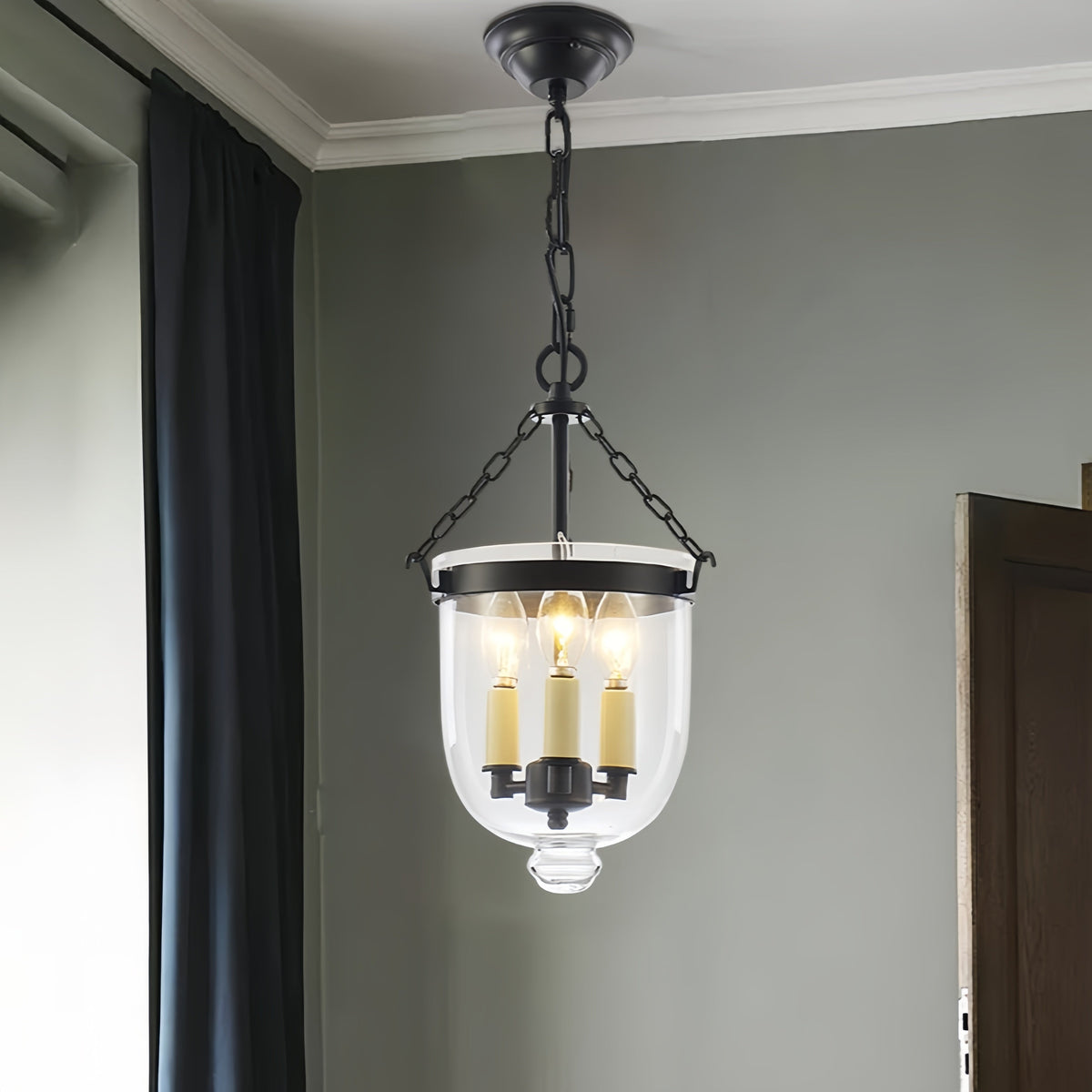 Silva Industriell Kerze LED Pendelleuchte Kücheninsel Wohnzimmer