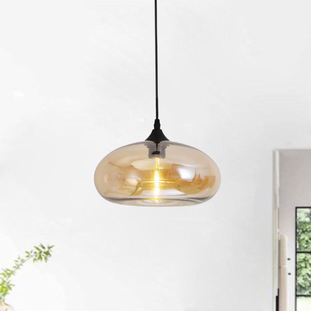 Aria Modern Mehrfarbig LED Pendelleuchte Glas Ess/Wohnzimmer