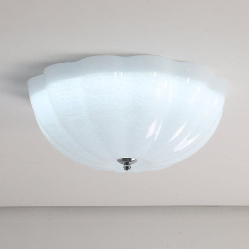 Arisha Modern Design LED Deckenleuchte Weiß Glas Ess Schlafzimmer