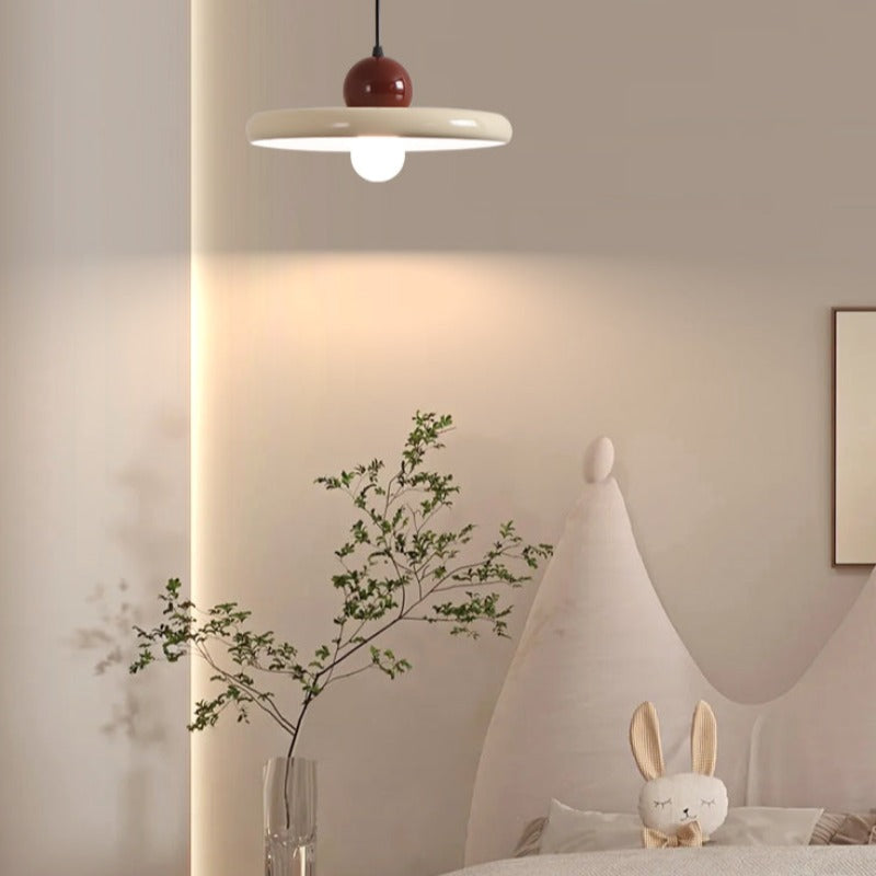 Arisha Modern Dekorativ LED Pendelleuchte Rosa Metall Wohnzimmer