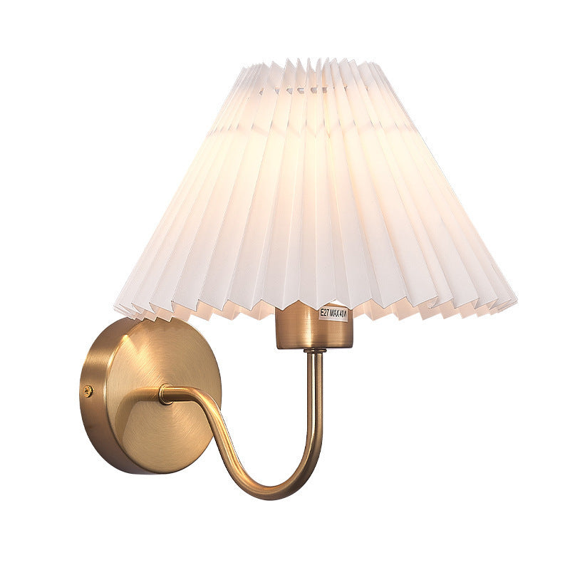 Arisha Vintage LED Innenwandleuchte Schwarz Metall Schlafzimmer