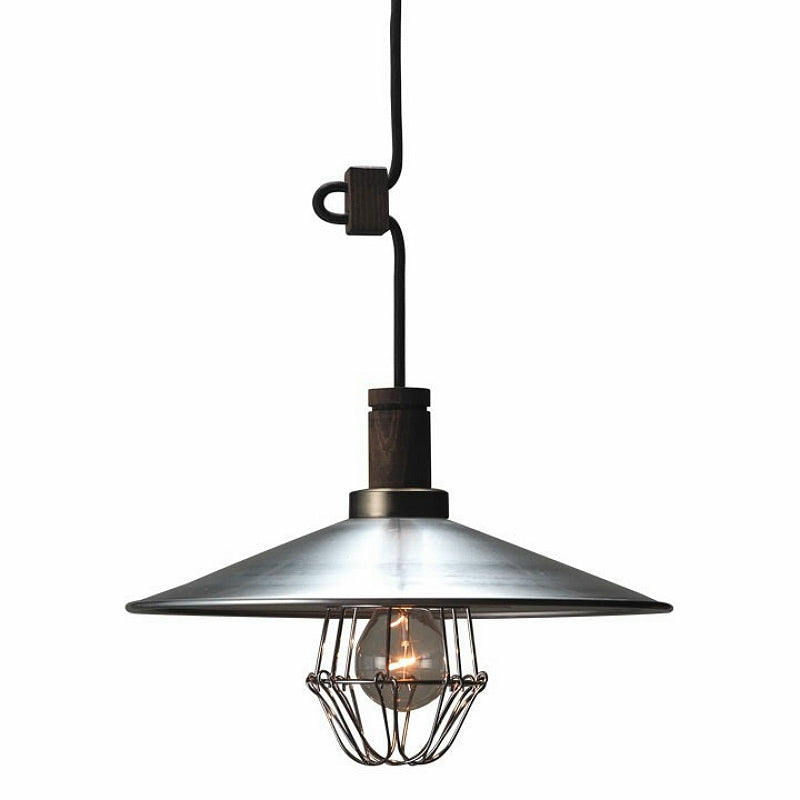 Silva Vintage LED Pendelleuchte Grau Metall Küche Restaurant