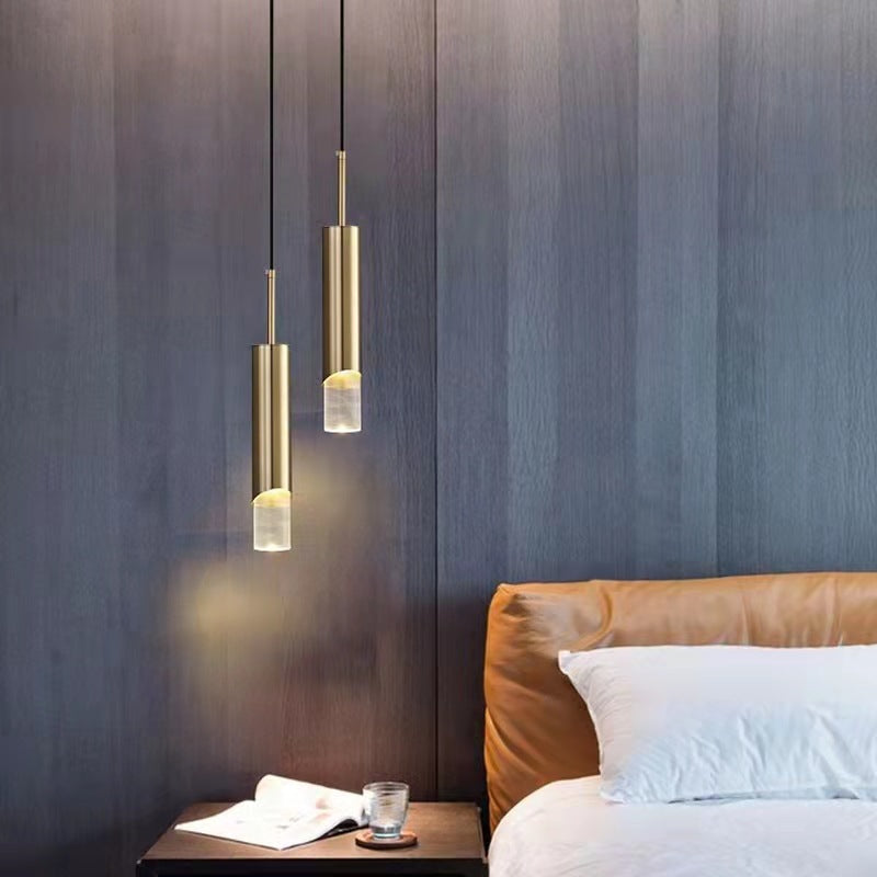 Arisha Minimalistische LED Pendelleuchte Schwarz Schlaf/Esszimmer