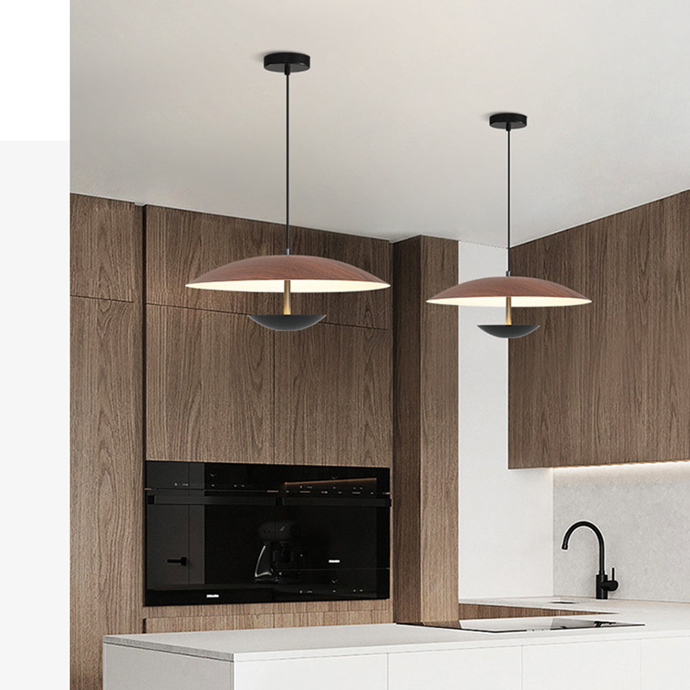 Arisha Nodic Pendelleuchte Wohnzimmer/Schlafzimmer Holz/Braun