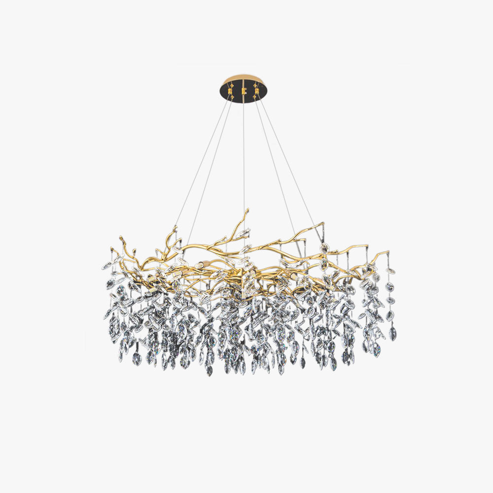 Kristy Kronleuchter Antiquität LED Gold Wohn/Schlafzimmer