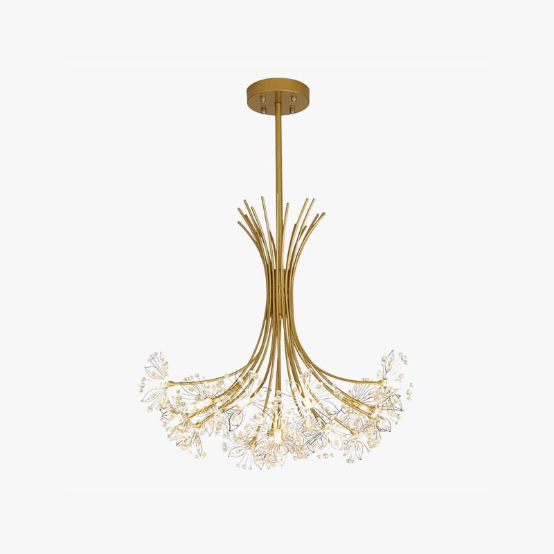 Arisha Luxuriöser LED Kronleuchter Wohnzimmer/Schlafzimmer