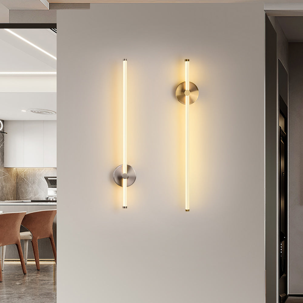 Arisha Kupfer/Nickel Innen Wandleuchte Metall/Acryl Schlafzimmer