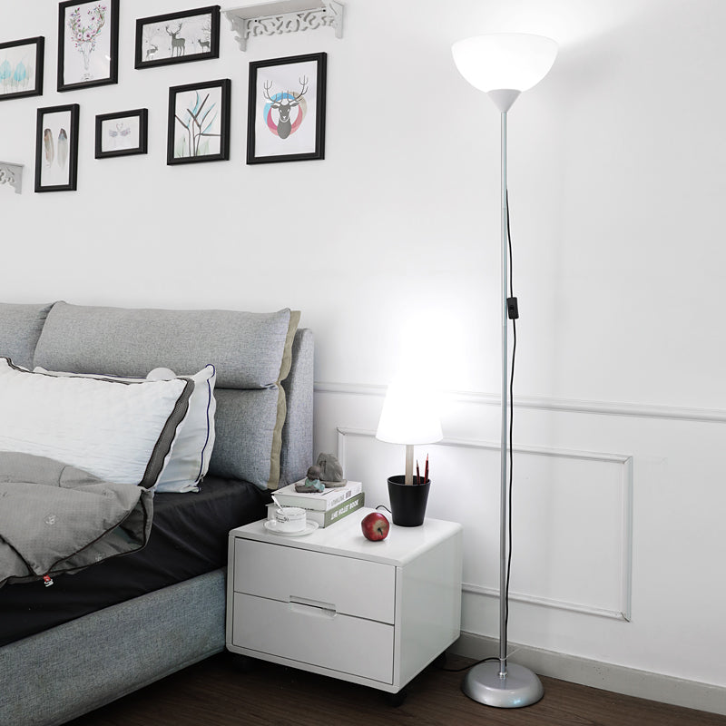 Valentina Modern Stehlampe, 5 Farben, Metall/Acryl, Cup, Schlafzimmer