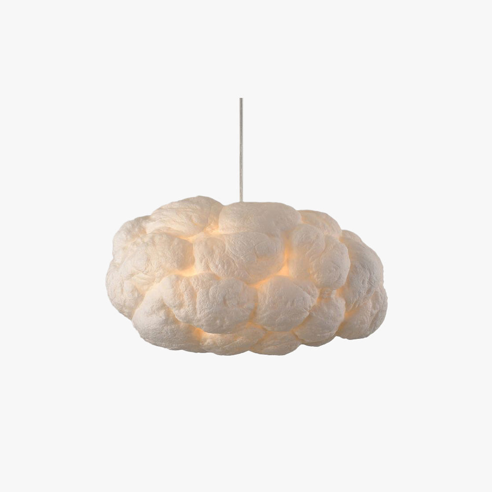 Arisha Modern LED Pendelleuchte Wolke Weiß Wohnzimmer/Kinderzimmer