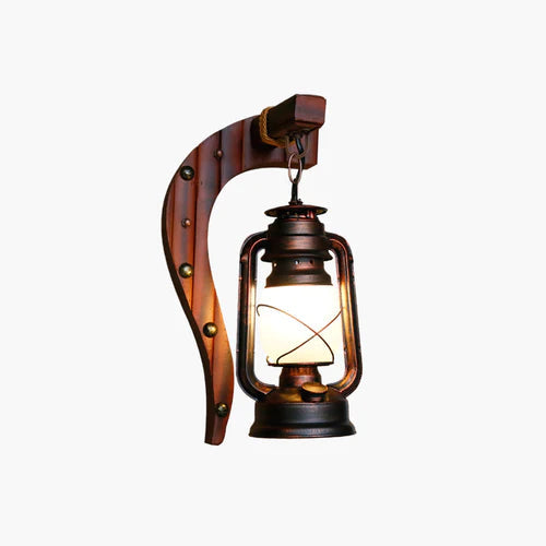 Epoch Designer LED Wandlampe Innen Holz Wohnzimmer/Arbeitszimmer