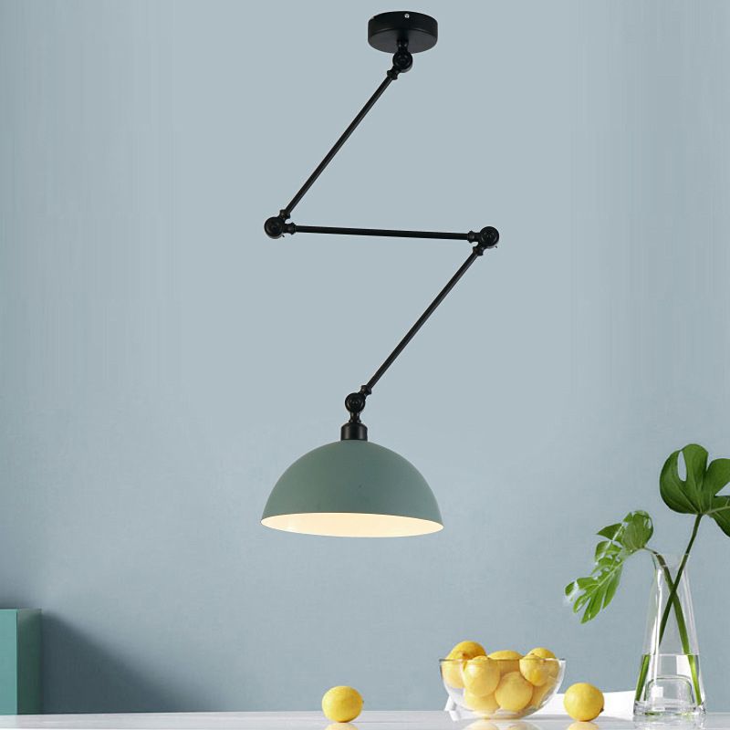 Aria Modern LED Pendelleuchte Schwarz/Rot/Gelb/Grün Ess/Wohn/Schlafzimmer Metall