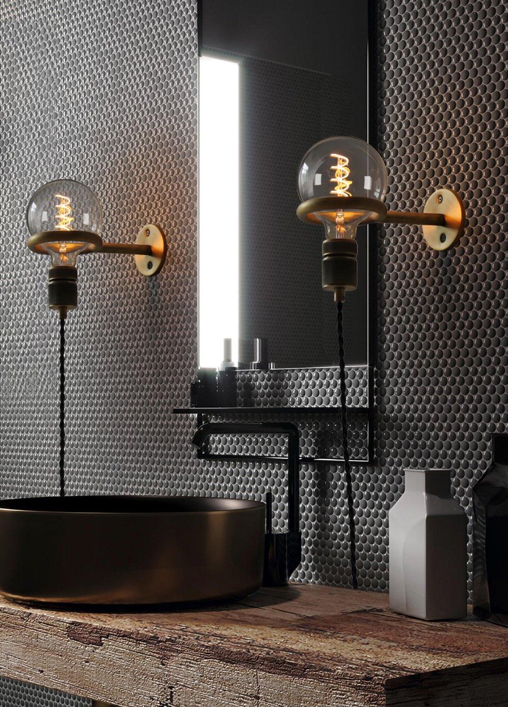 Evmaror Elegance Minimalistische Glas-Wandleuchte