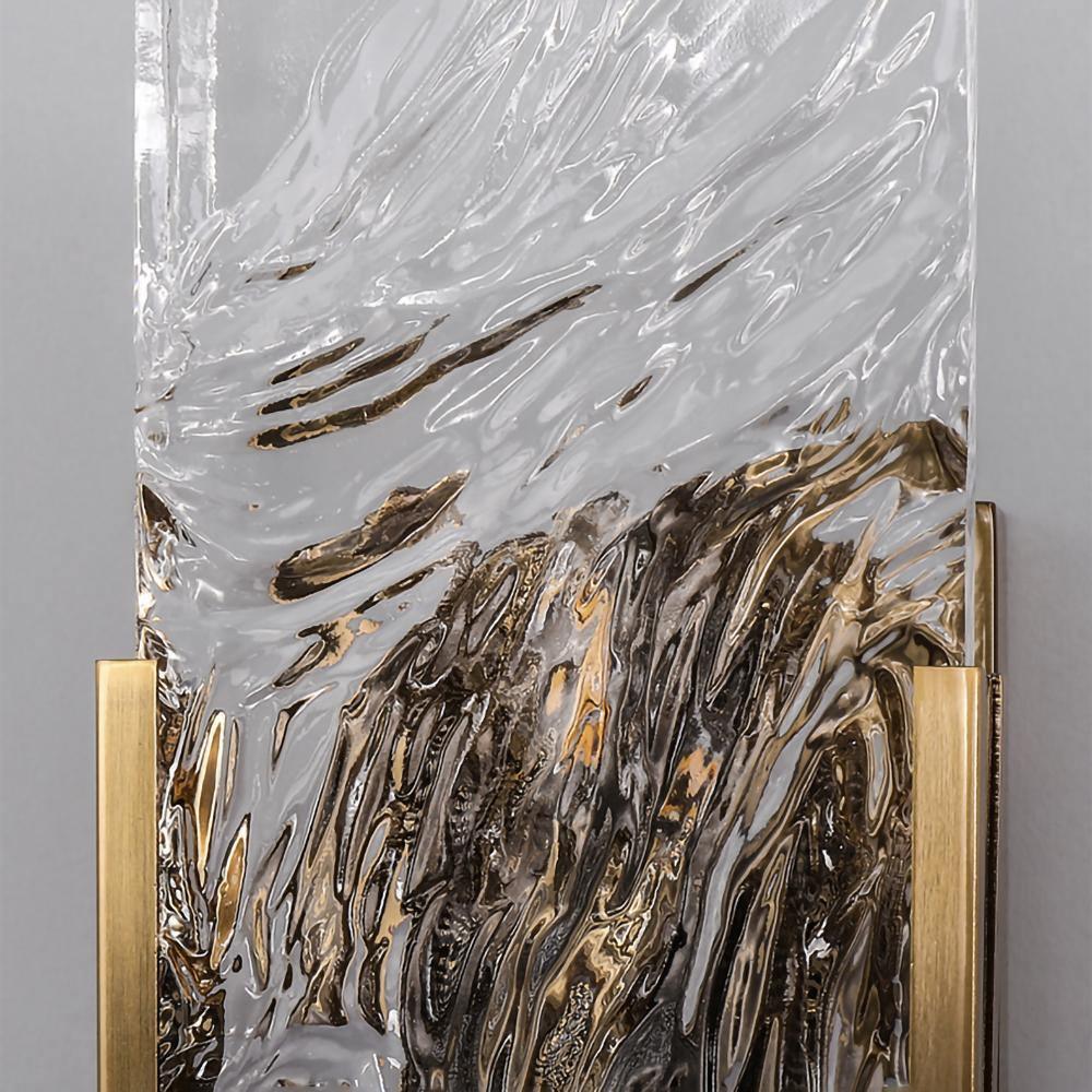 Ivenen Art Elegance Einzigartige Eiskristall-Wandleuchte