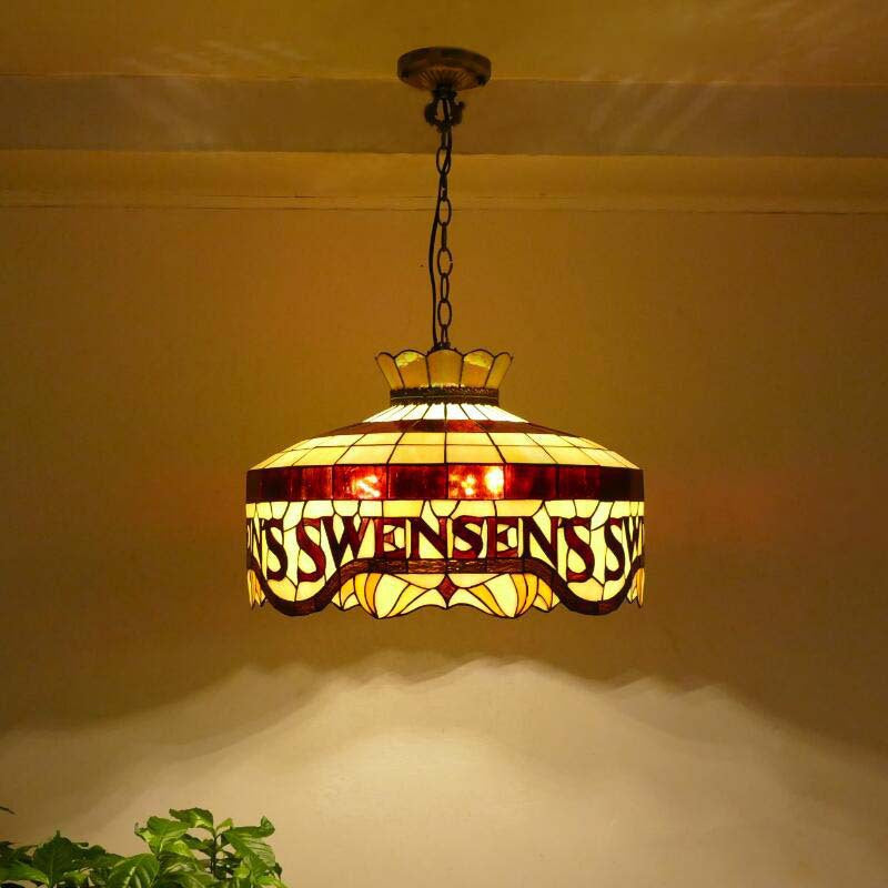 Arisha Vintage LED Pendelleuchte Multicolour Metall Glas Schlafzimmer