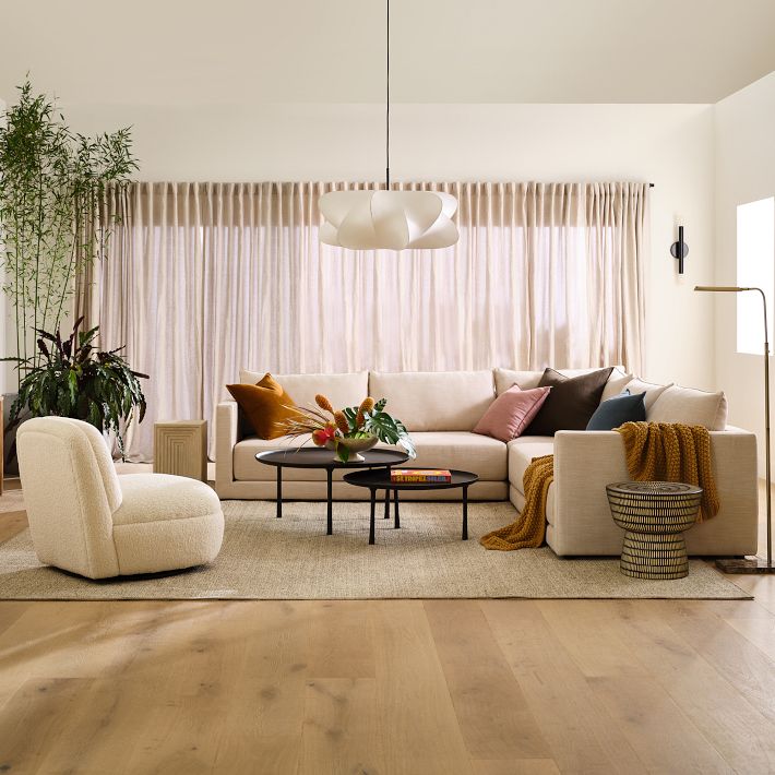 Luxe Seide zeitgenössische Pendelleuchte