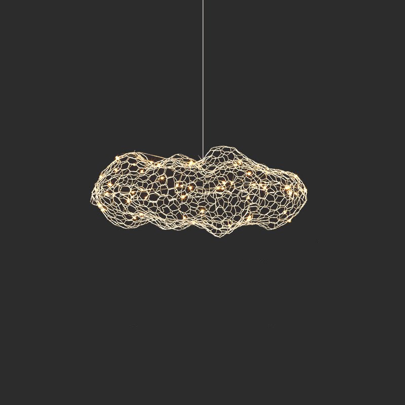 Rivelaine Golden Cloud Weave Pendelleuchte