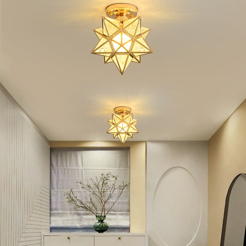 Arisha Design LED Deckenleuchte Metall Schlafzimmer