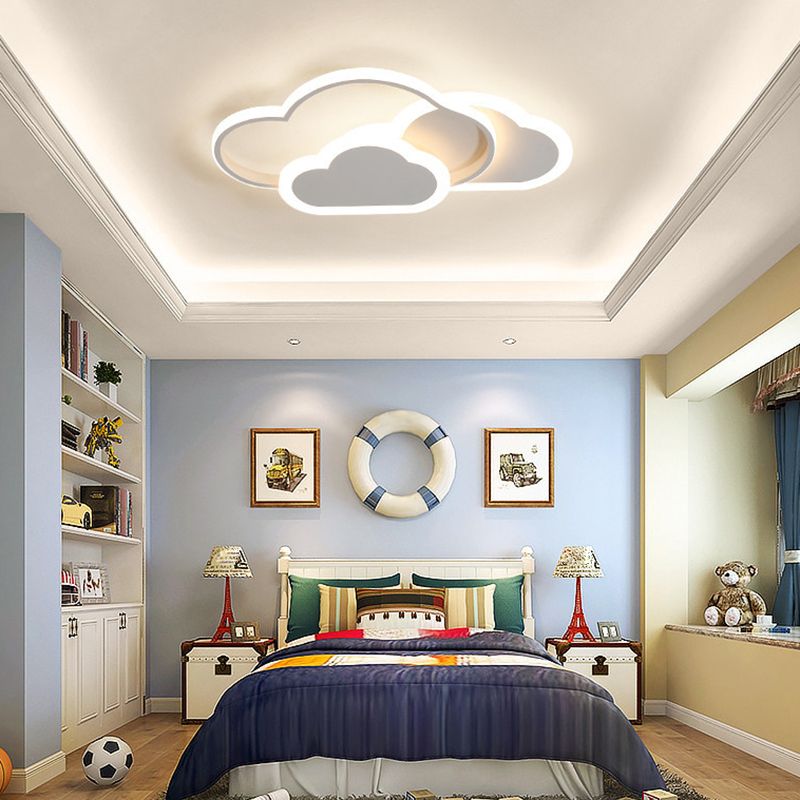 Aria Deckenleuchte Rosa/Weiß Wohn/Schlafzimmer zeitgemäß