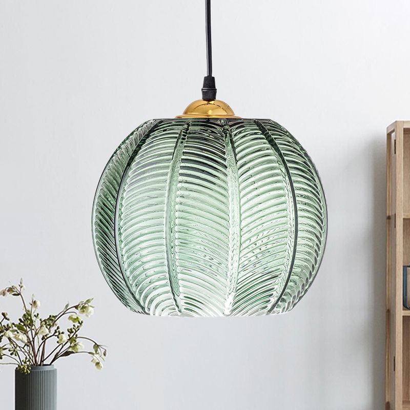 Arisha Pendelleuchte Nordisch Grün Esszimmer/Arbeitszimmer Glas
