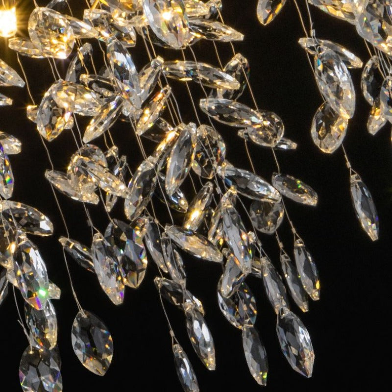 Kristy Kronleuchter Antiquität LED Gold Wohn/Schlafzimmer