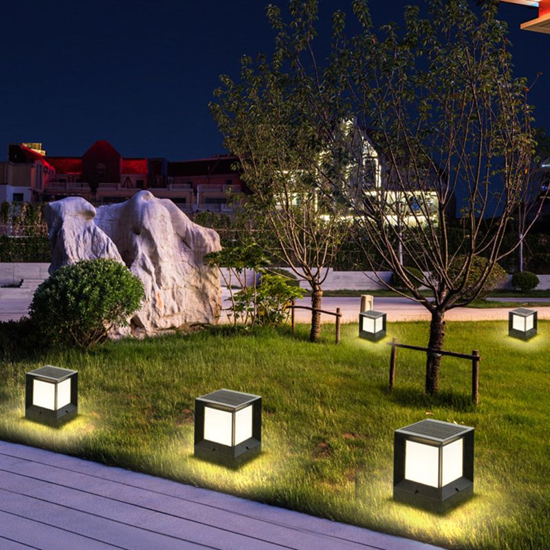 Ray Modern LED Außenleuchte Metall Acryl Garten Terrrasse Balkon