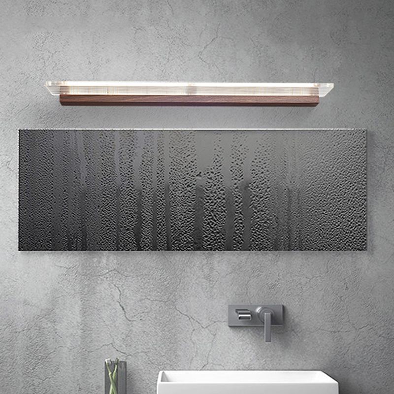 Muto Minimalistische LED Wandleuchte Klar Badezimmer/Wohnzimmer