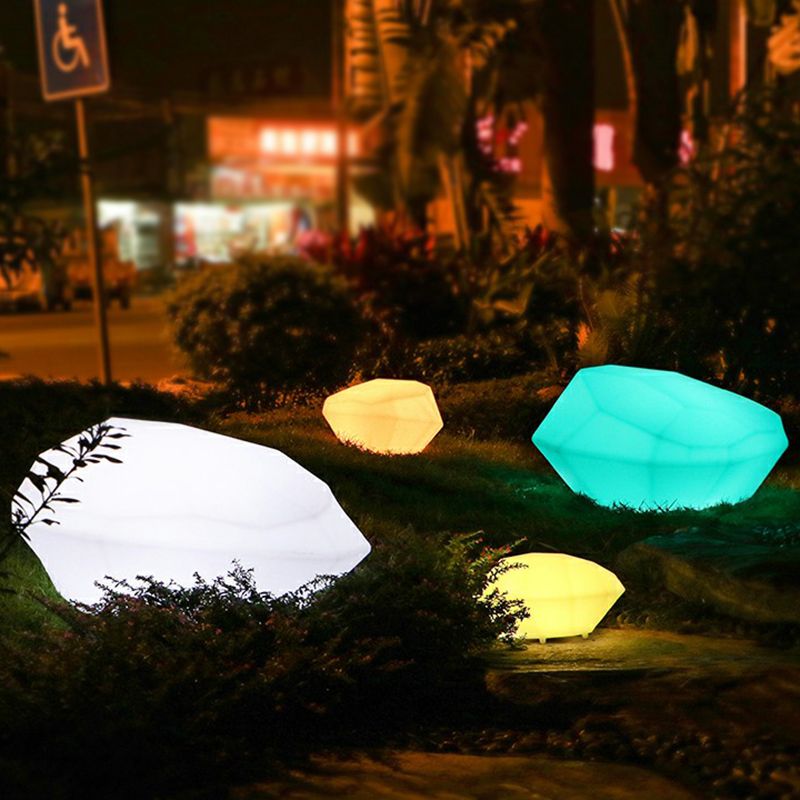 Ray Design LED Rock Außenleuchte Acryl Garten