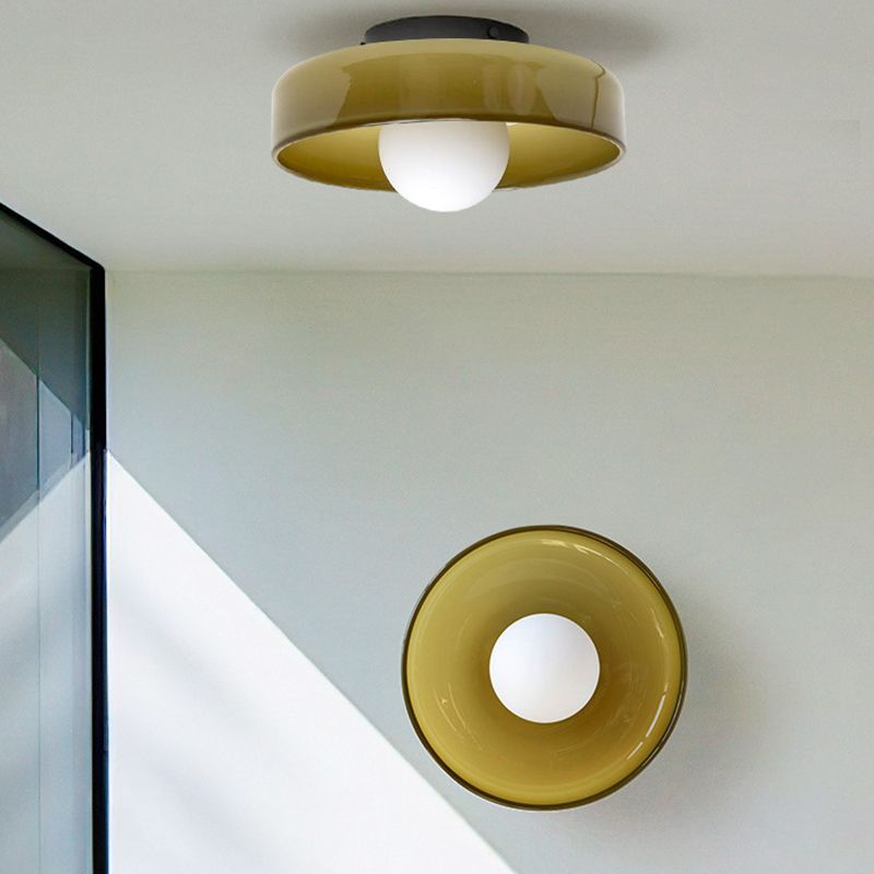 Aria Deckenleuchte Modern LEDSchale Wohnzimmer Glas