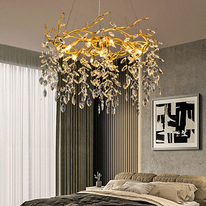 Kristy Kronleuchter Antiquität LED Gold Wohn/Schlafzimmer