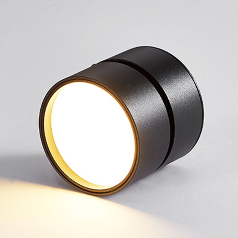Arisha Modern Zylindrisch LED Deckenstrahler Schwarz/Weiß Metall 2 Farben 3/7/12/18W