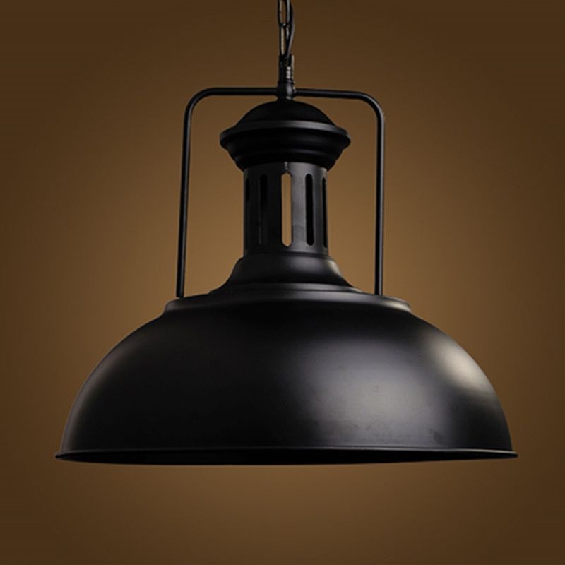 Silva Vintage LED Pendelleuchte Schwarz/Rost Esszimmmer Metall