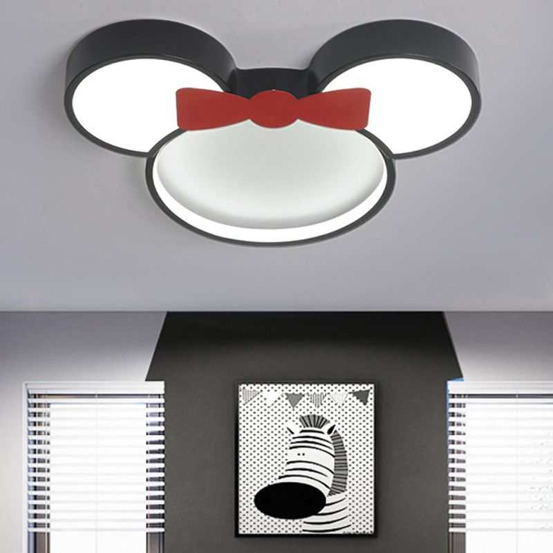 Arisha Moderne LED Deckenleuchte Schwarz Schlafzimmer/Kinderzimmer