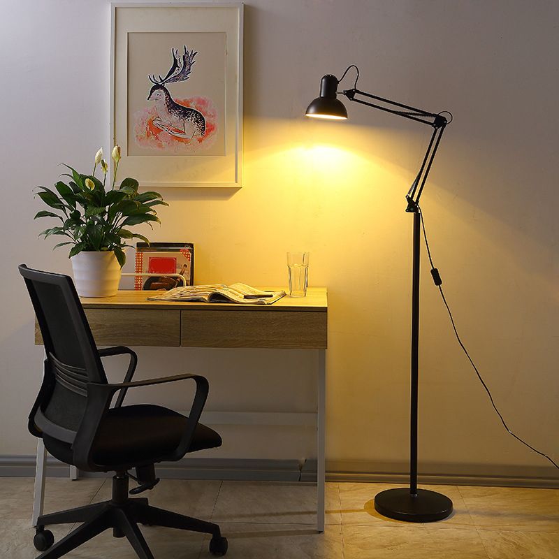 Valentina Moderne LED Stehlampe Wohnzimmer/Schlafzimmer Schwarz/Weiß