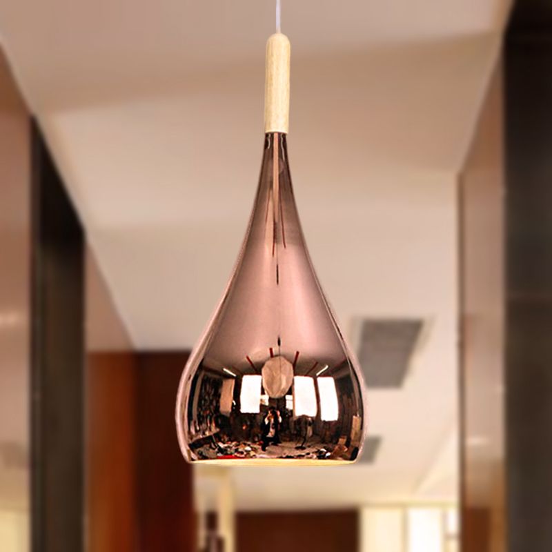 Avi Pendelleuchte Wassertropfen,Rosegold & Chrom