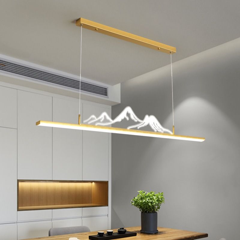 Arisha Pendelleuchte Schwarz/Gold Berg Wohnzimmer/Esszimmer