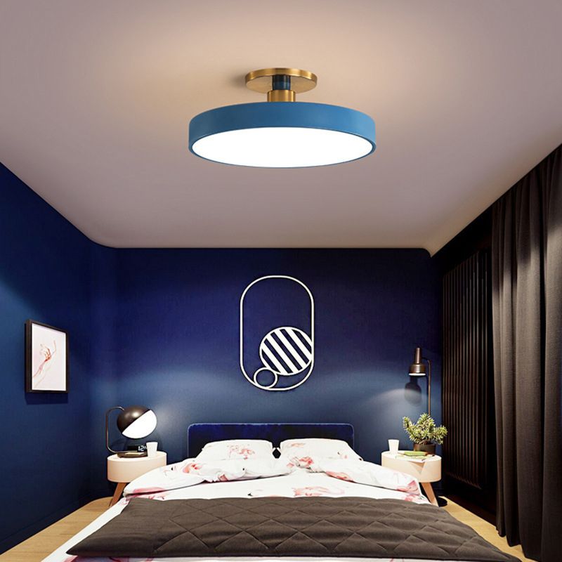 Valentina Modern LED Deckenleuchte Schwarz Schlafzimmer/Arbeitszimmer